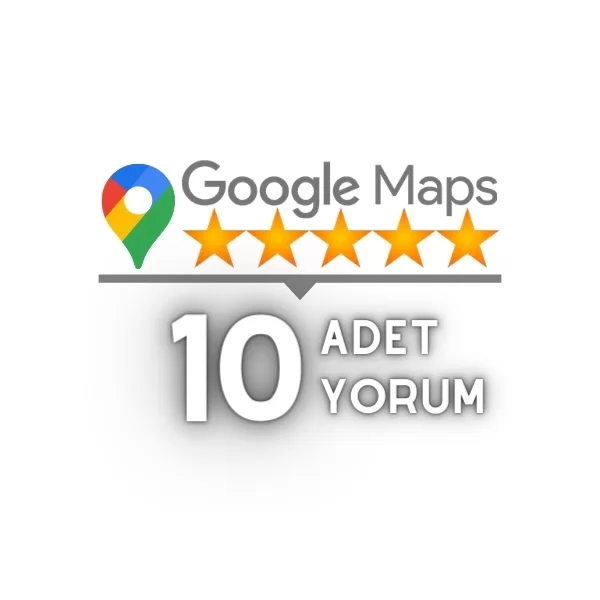 google maps 10 yorum satın al