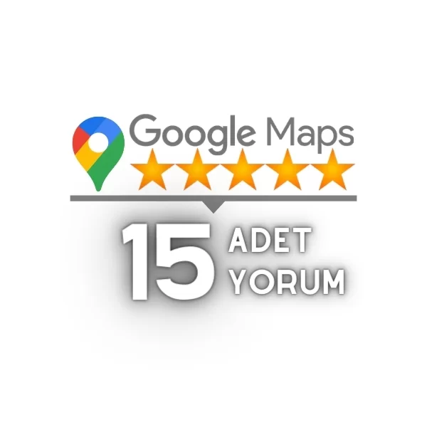 google maps 15 yorum satın al