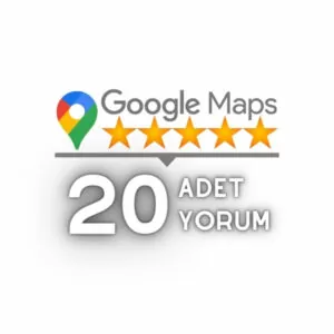 google maps 20 yorum satın al